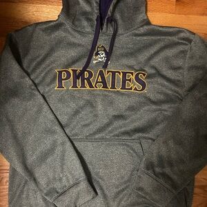 ECU Pirates Gray Hoodie